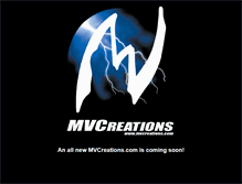 Tablet Screenshot of mvcreations.com